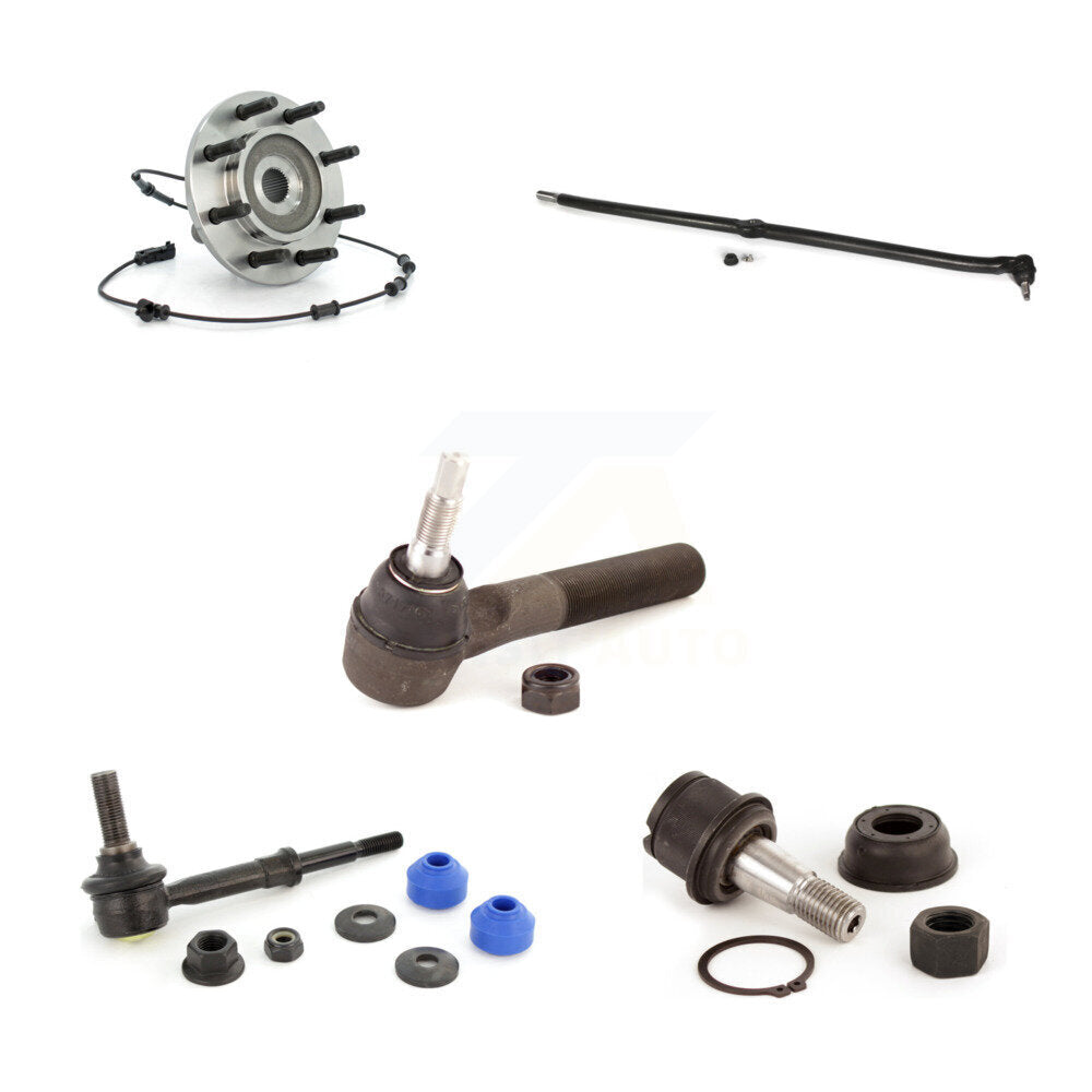 Bearing Lower Ball Joint Tie Rod & Link Front Left Kit (5Pc) For Dodge Ram 1500