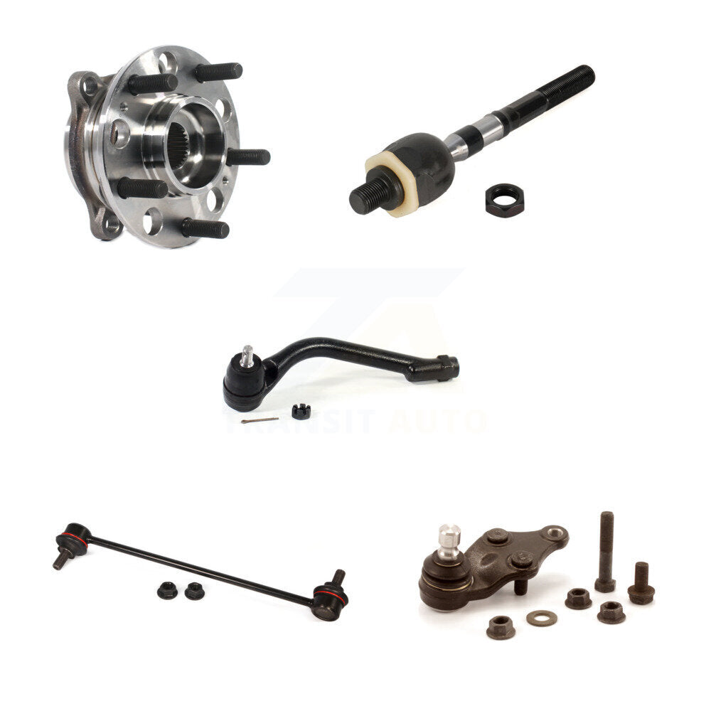 Bearing Lower Ball Joint Tie Rod Link Front Left Kit For Hyundai Santa Fe Sport