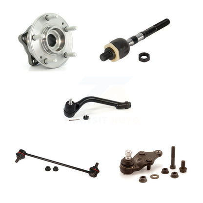Bearing Lower Ball Joint Tie Rod Link Front Left Kit (5Pc) For Hyundai Santa Fe