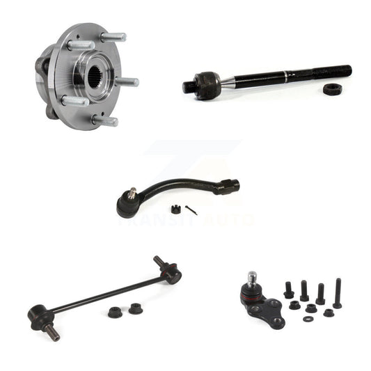 Bearing Lower Ball Joint Tie Rod & Link Front Left Kit (5Pc) For 17-19 Kia Soul
