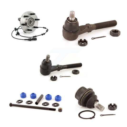 Bearing Lower Ball Joint Tie Rod Link Front Right Kit (5Pc) For Ford Expedition