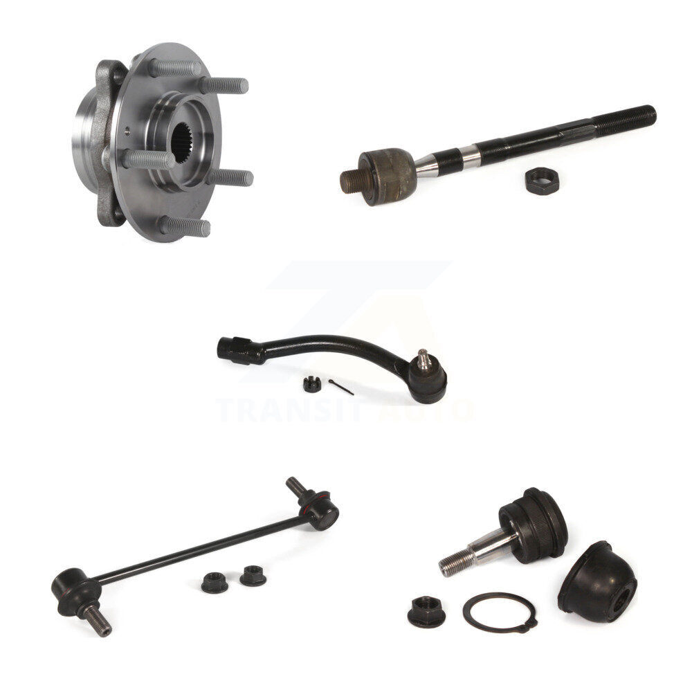 Bearing Lower Ball Joint Tie Rod Link Front Right Kit For 17 Hyundai Elantra GT