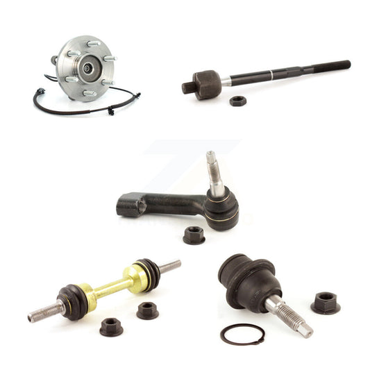 Bearing Lower Ball Joint Tie Rod Link Front Right Kit (5Pc) For Ford Expedition