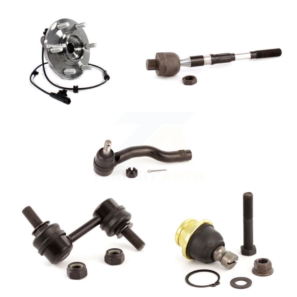 Bearing Lower Ball Joint Tie Rod & Link Front Right Kit (5Pc) For INFINITI QX80