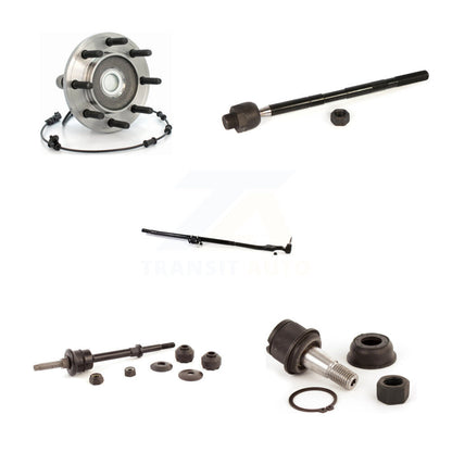 Hub Bearing Lower Ball Joint Tie Rod End Link Front Right Kit (5Pc) For Ram 3500