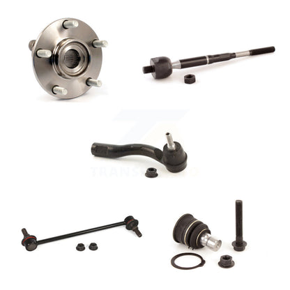 Bearing Lower Ball Joint Tie Rod & Link Front Right Kit (5Pc) For Nissan Sentra