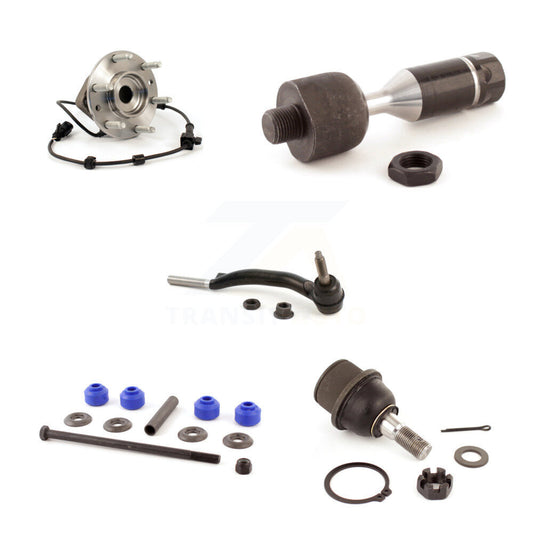 Bearing Lower Ball Joint Tie Rod & Link Front Right Kit (5Pc) For Chevrolet GMC