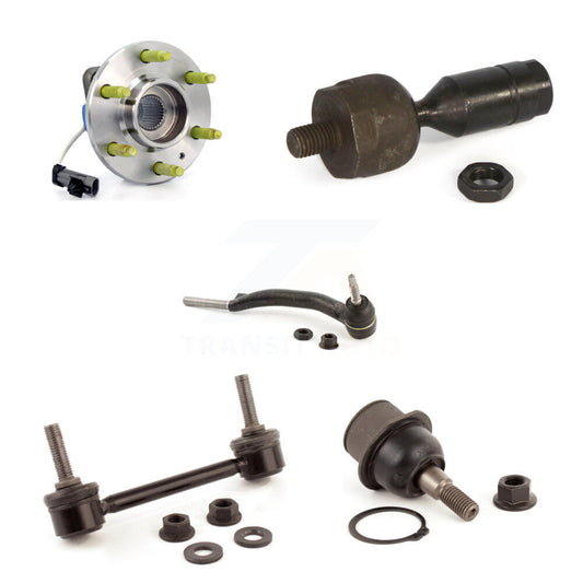Bearing Lower Ball Joint Tie Rod Link Front Right Kit (5Pc) For Cadillac SRX AWD