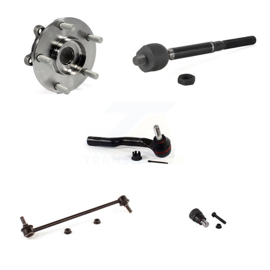 Bearing Lower Ball Joint Tie Rod & Link Front Right Kit (5Pc) For 14-17 Mazda 6