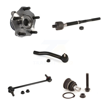 Bearing Lower Ball Joint Tie Rod & Link Front Right Kit (5Pc) For Nissan Sentra