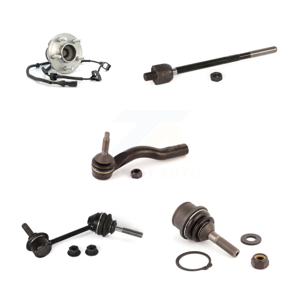 Bearing Lower Ball Joint Tie Rod Link Front Right Kit (5Pc) For Ford Crown Town