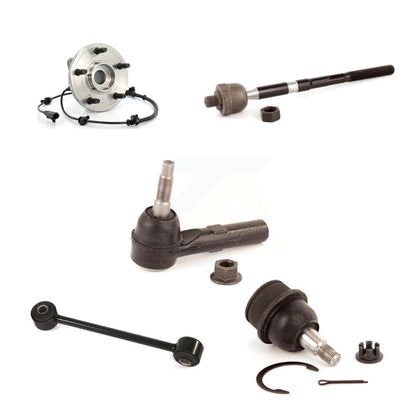 Hub Bearing Lower Ball Joint Tie Rod & Link Front Right Kit (5Pc) For Jeep Grand