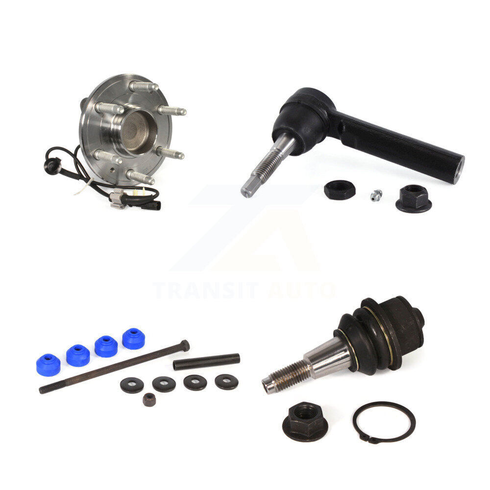 Bearing Lower Ball Joint Outer Tie Rod Link Front Kit For GMC Sierra 1500 Tahoe