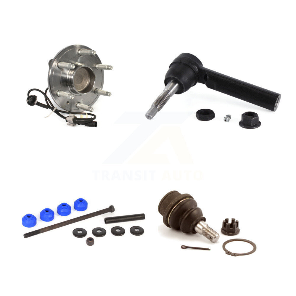 Bearing Lower Ball Joint Outer Tie Rod Link Front Kit For GMC Sierra 1500 Tahoe