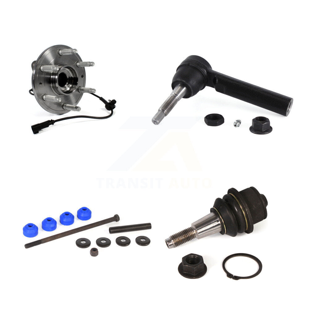 Bearing Lower Ball Joint Outer Tie Rod Link Front Kit For GMC Sierra 1500 Tahoe
