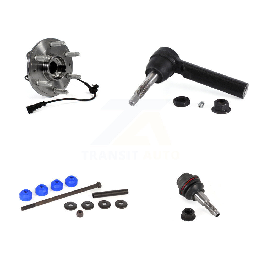 Bearing Lower Ball Joint Outer Tie Rod & Link Front Kit For GMC Chevrolet Sierra