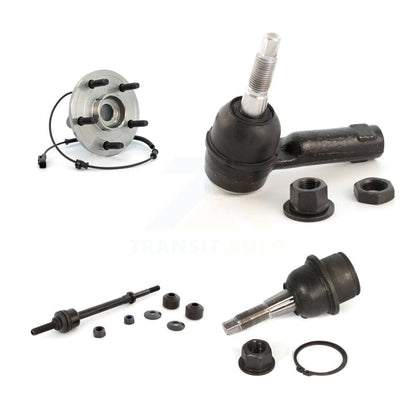 Hub Bearing Lower Ball Joint Outer Tie Rod Link Front Kit For Dodge Ram 1500 4WD