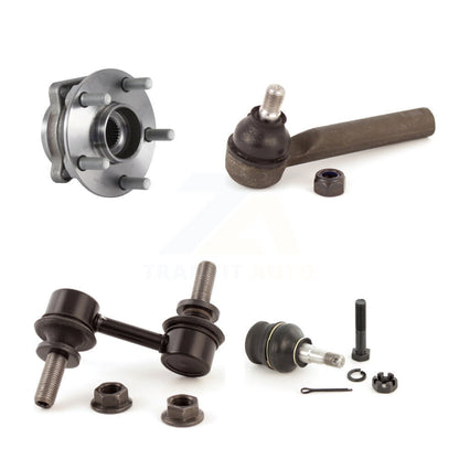 Hub Bearing Lower Ball Joint Outer Tie Rod Link Front Kit For Subaru Forester XV
