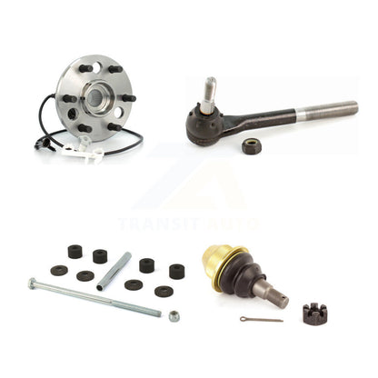 Hub Bearing Lower Ball Joint Outer Tie Rod Link Front Kit For GMC Yukon Cadillac