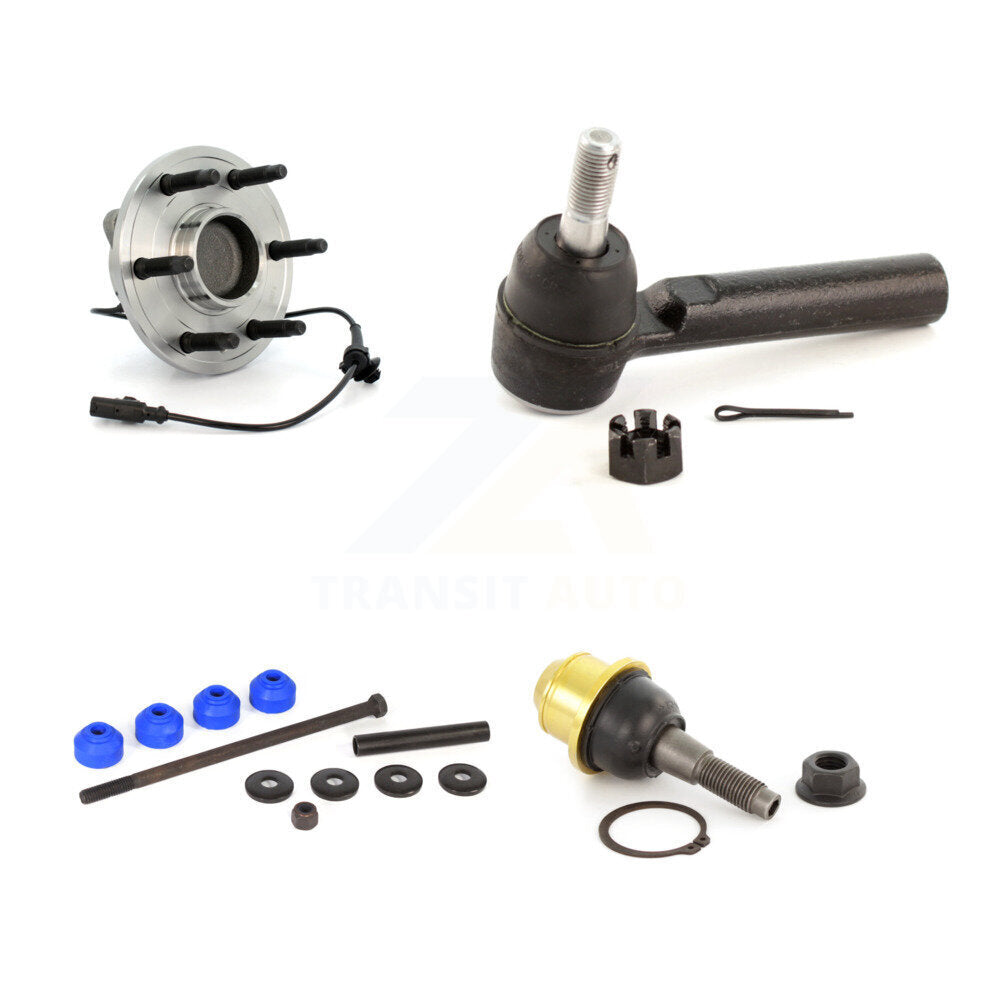 Bearing Lower Ball Joint Outer Tie Rod & Link Front Kit For Chevrolet GMC Sierra