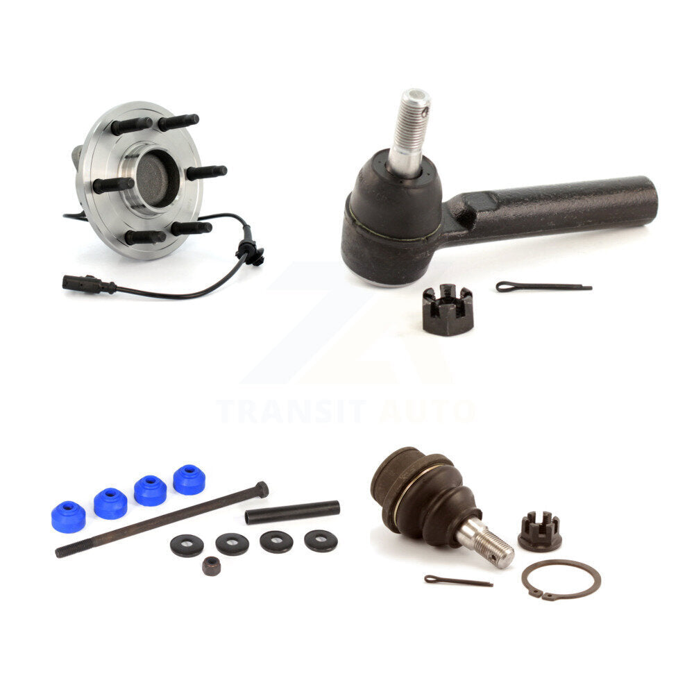 Bearing Lower Ball Joint Outer Tie Rod & Link Front Kit For Chevrolet GMC Sierra