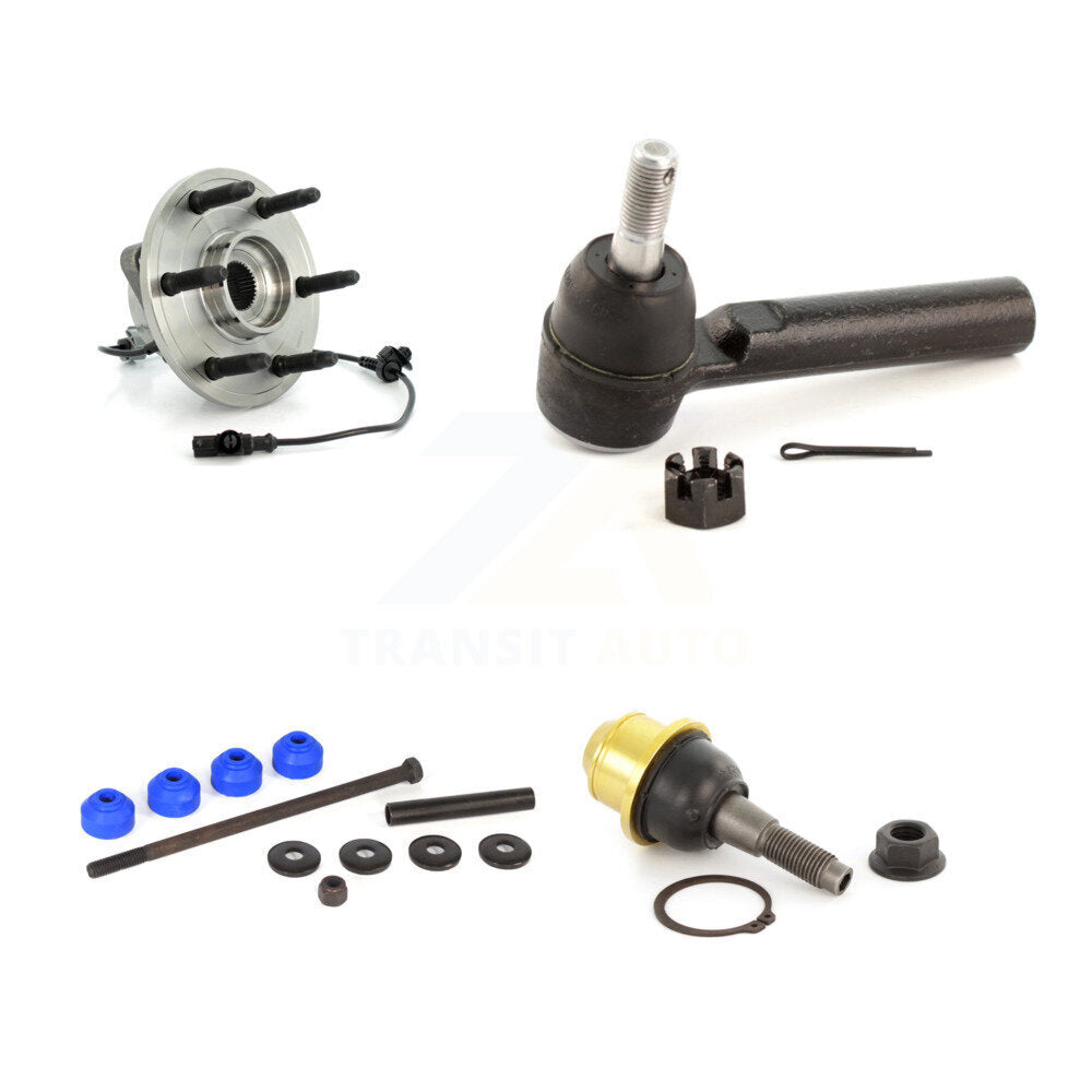 Bearing Lower Ball Joint Outer Tie Rod & Link Front Kit For Chevrolet GMC Sierra