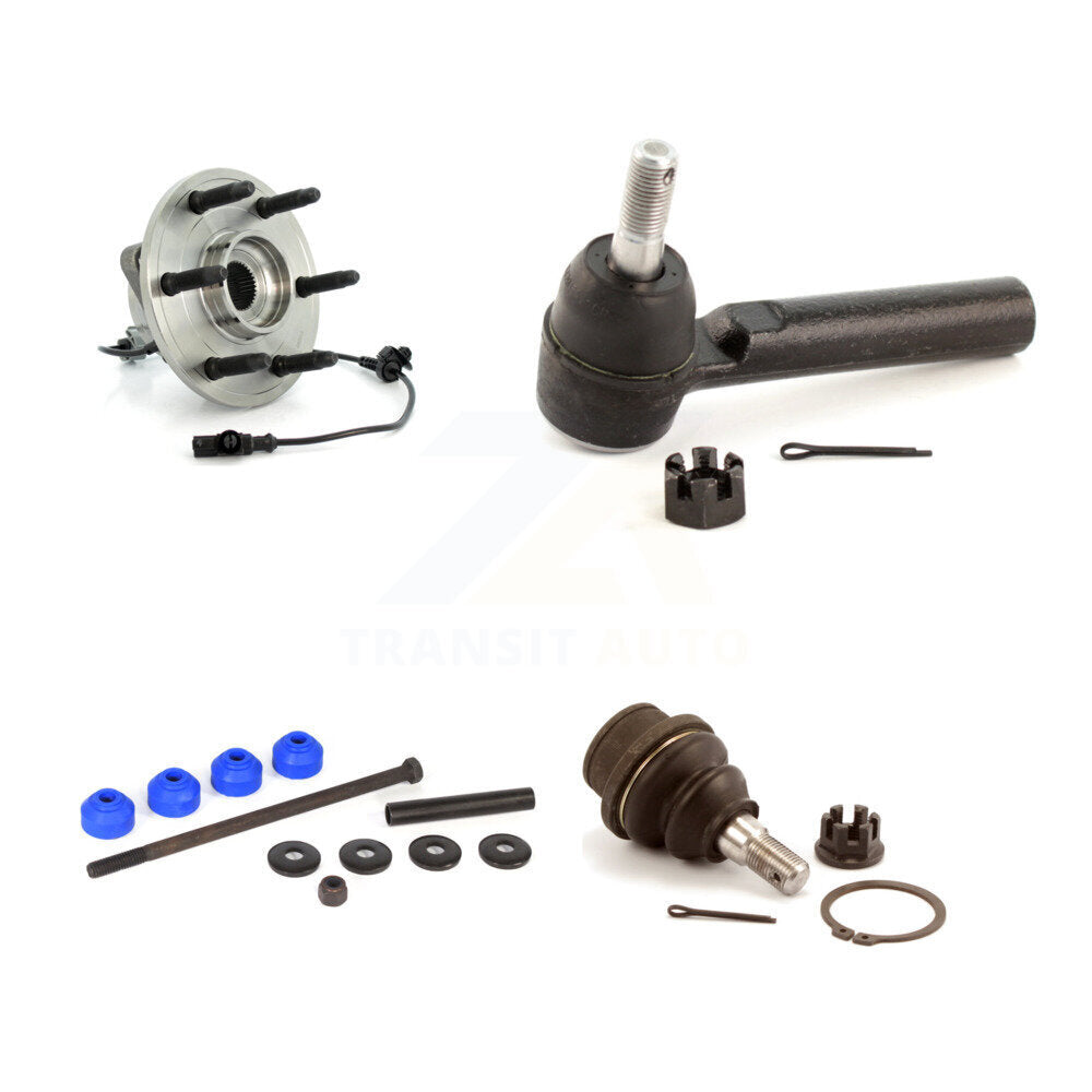 Bearing Lower Ball Joint Outer Tie Rod & Link Front Kit For Chevrolet GMC Sierra