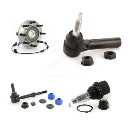 Hub Bearing Lower Ball Joint Outer Tie Rod End Link Front Kit For Dodge Ram 3500
