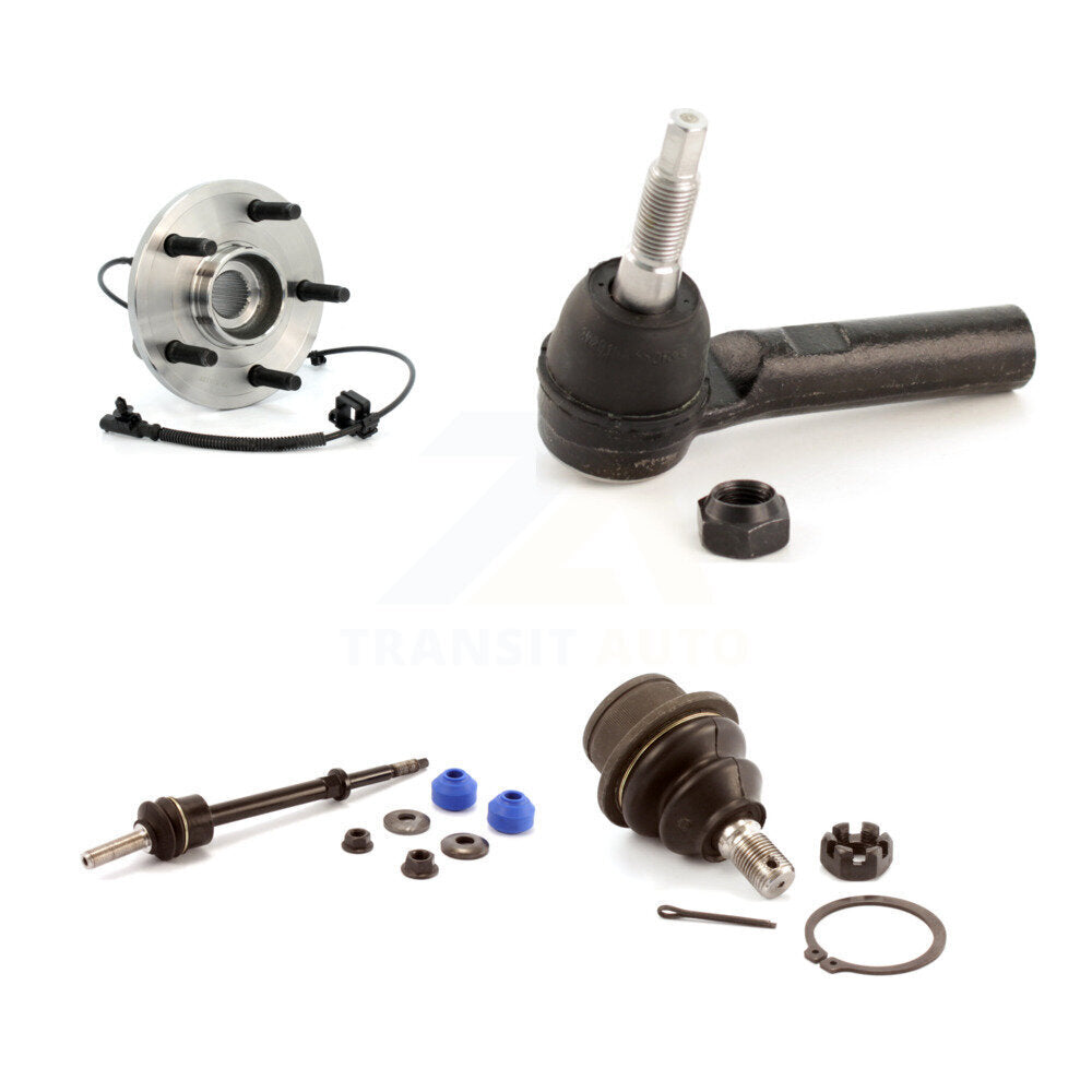 Hub Bearing Lower Ball Joint Outer Tie Rod & Link Front Kit For Dakota Dodge Ram