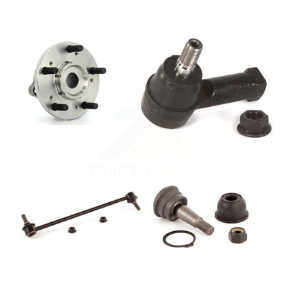 Hub Bearing Lower Ball Joint Outer Tie Rod Link Front Kit For Mitsubishi Eclipse