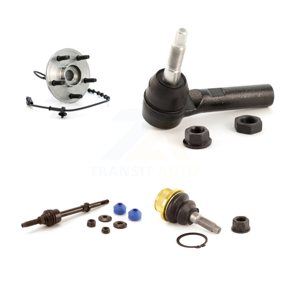 Hub Bearing Lower Ball Joint Outer Tie Rod End Link Front Kit For Dodge Ram 1500