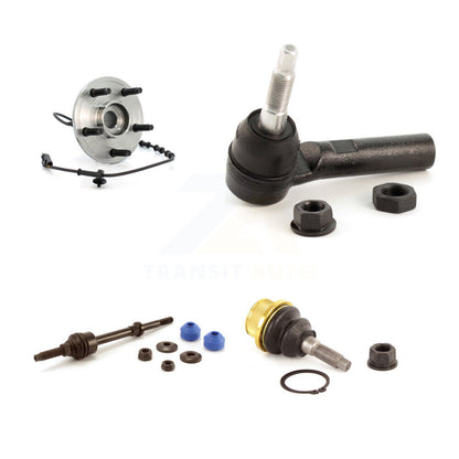 Hub Bearing Lower Ball Joint Outer Tie Rod End Link Front Kit For Dodge Ram 1500