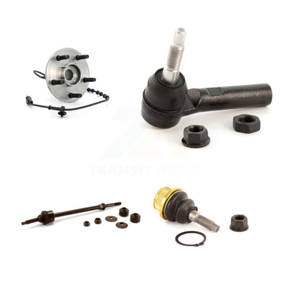Hub Bearing Lower Ball Joint Outer Tie Rod End Link Front Kit For Dodge Ram 1500