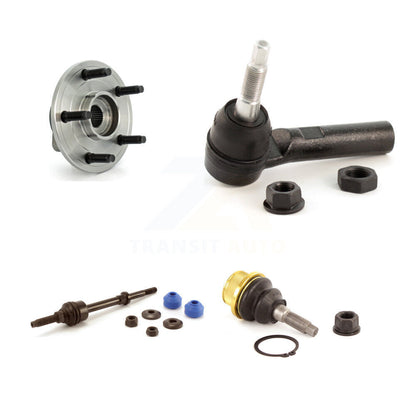 Hub Bearing Lower Ball Joint Outer Tie Rod End Link Front Kit For Dodge Ram 1500