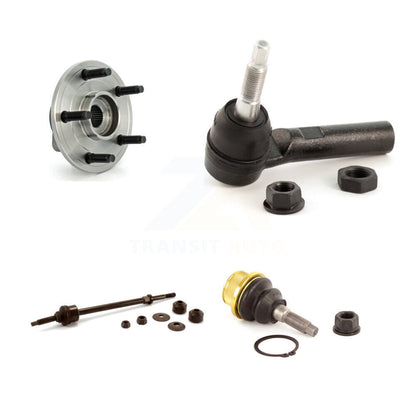 Hub Bearing Lower Ball Joint Outer Tie Rod End Link Front Kit For Dodge Ram 1500