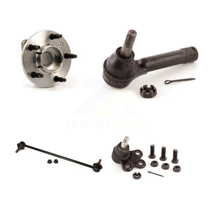 Hub Bearing Lower Ball Joint Outer Tie Rod & Link Front Kit For Pontiac Montana