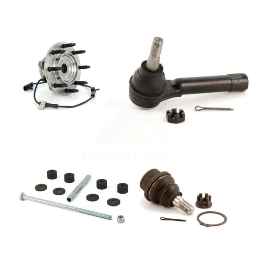 Bearing Lower Ball Joint Outer Tie Rod & Link Front Kit For Chevrolet Silverado