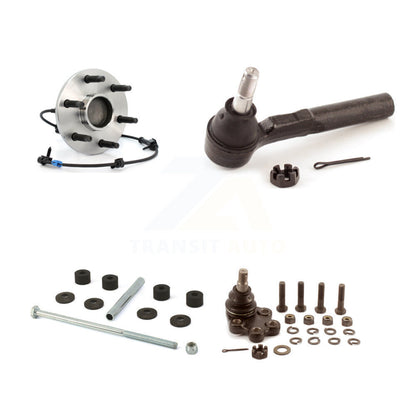Bearing Lower Ball Joint Outer Tie Rod & Link Front Kit For Chevrolet Silverado