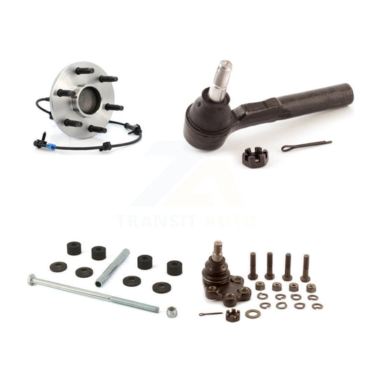Bearing Lower Ball Joint Outer Tie Rod & Link Front Kit For Chevrolet Silverado