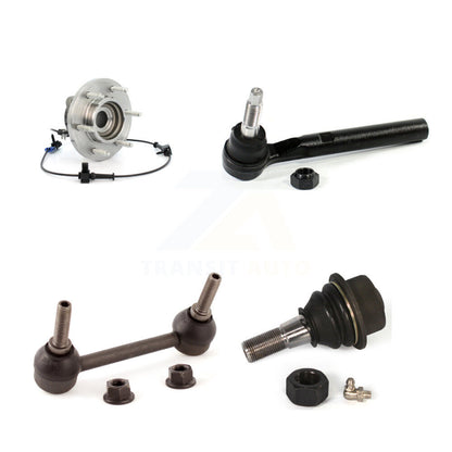 Hub Bearing Lower Ball Joint Outer Tie Rod Sway Bar Link Front Kit For Hummer H3