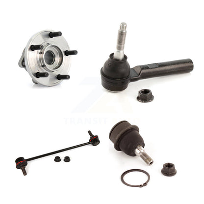 Hub Bearing Lower Ball Joint Outer Tie Rod Link Front Kit For Chrysler 200 Dodge