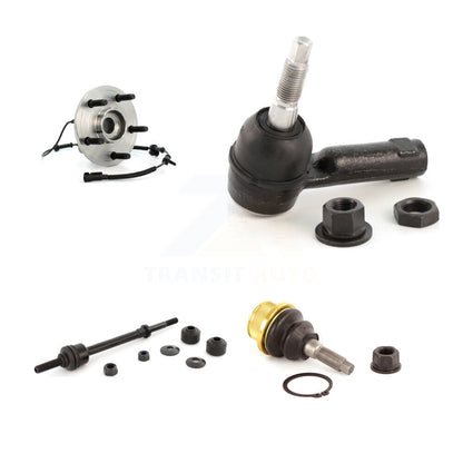 Hub Bearing Lower Ball Joint Outer Tie Rod End Link Front Kit For Dodge Ram 1500