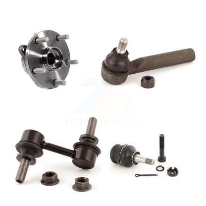 Hub Bearing Lower Ball Joint Outer Tie Rod End Link Front Kit For Subaru WRX STI