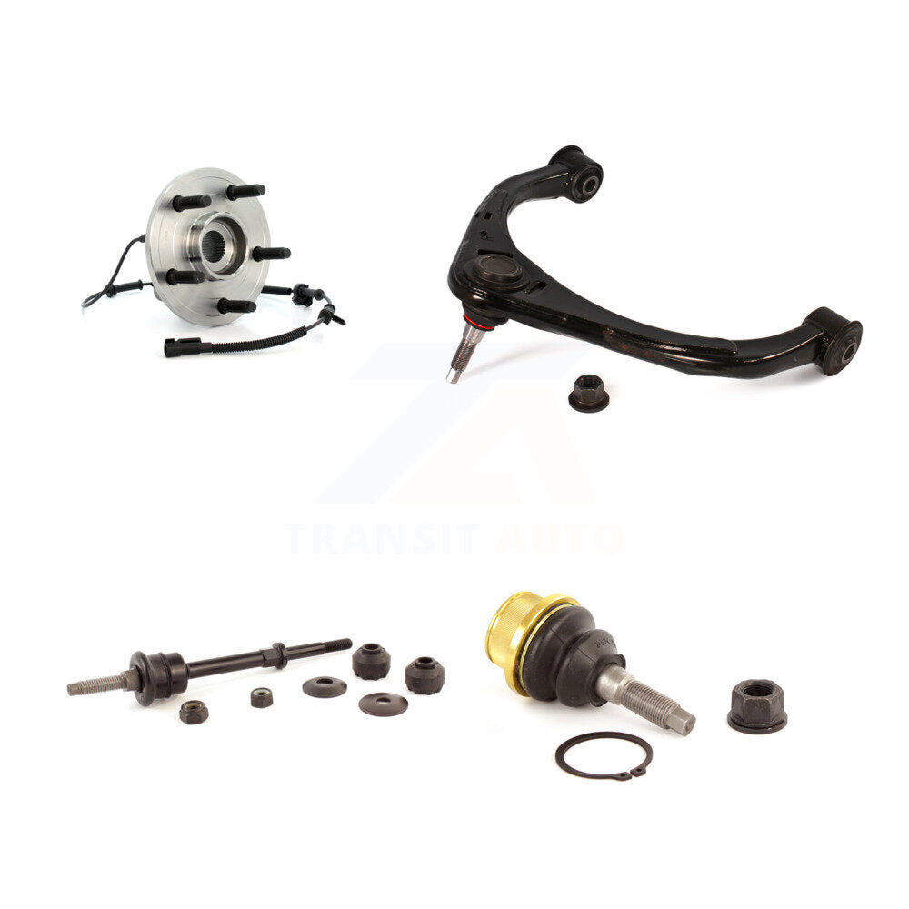 Hub Bearing Lower Ball Joint Upper Arm & Link Front Right Kit For Dodge Ram 1500