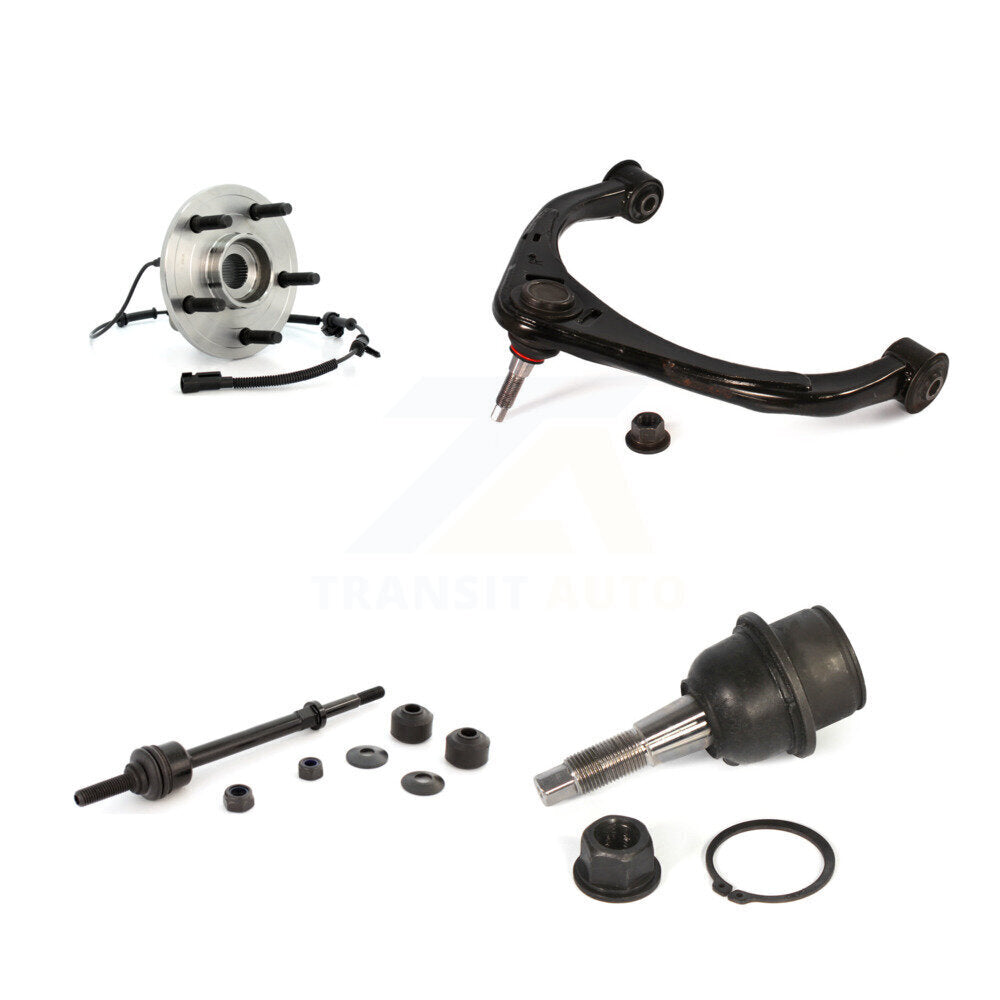 Hub Bearing Lower Ball Joint Upper Arm & Link Front Right Kit For Dodge Ram 1500