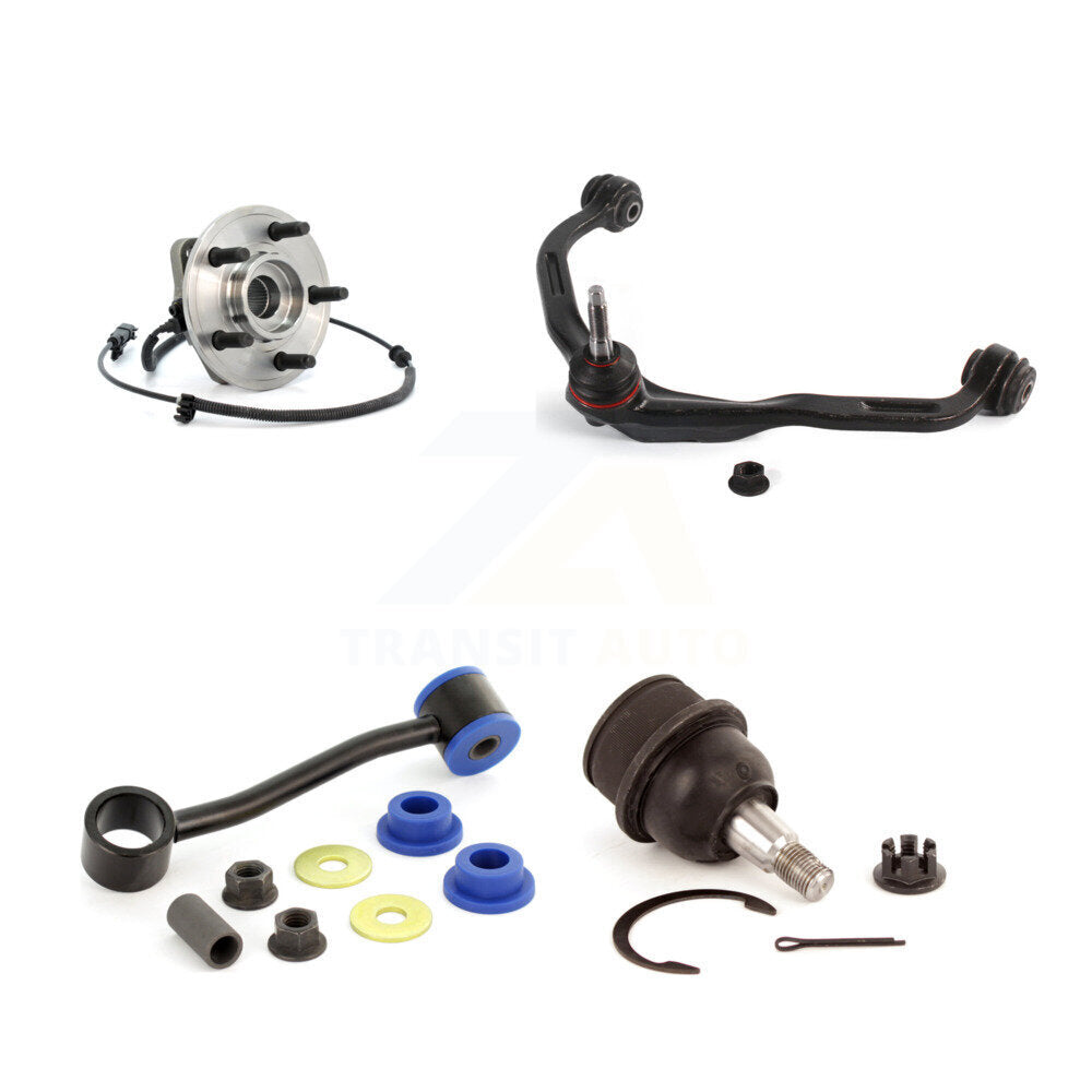 Bearing Lower Ball Joint Upper Arm & Link Front Right Kit For Jeep Liberty Dodge