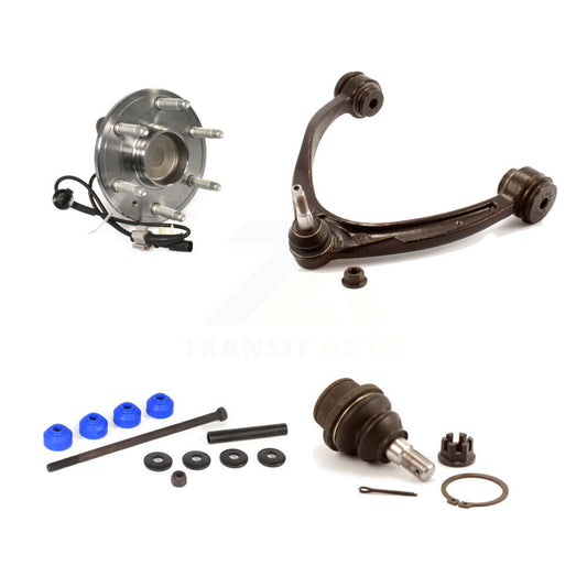 Bearing Lower Ball Joint Upper Control Arm & Link Front Right Kit For GMC Sierra