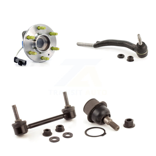 Bearing Lower Ball Joint Outer Tie Rod Link Front Right Kit For Cadillac SRX AWD