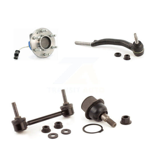 Bearing Lower Ball Joint Outer Tie Rod Link Front Right Kit For Cadillac SRX RWD