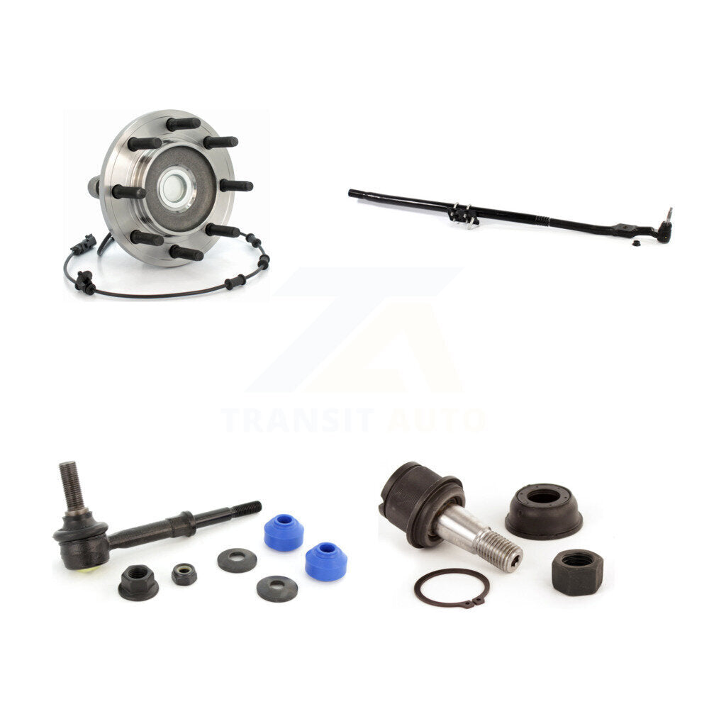 Bearing Lower Ball Joint Outer Tie Rod & Link Front Right Kit For Dodge Ram 3500